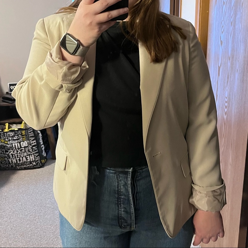 Tan Blazer